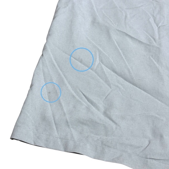 Vuori Classic Gray Short Sleeve Button Down Shirt Coastal Athletic Men's S - Picture 7 of 12